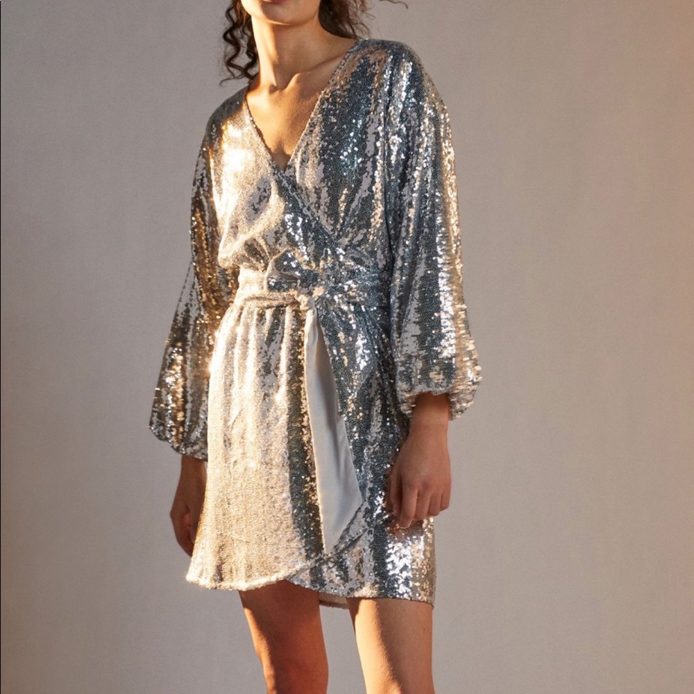 Lisabette Sequined Mini Dress from Anthropology